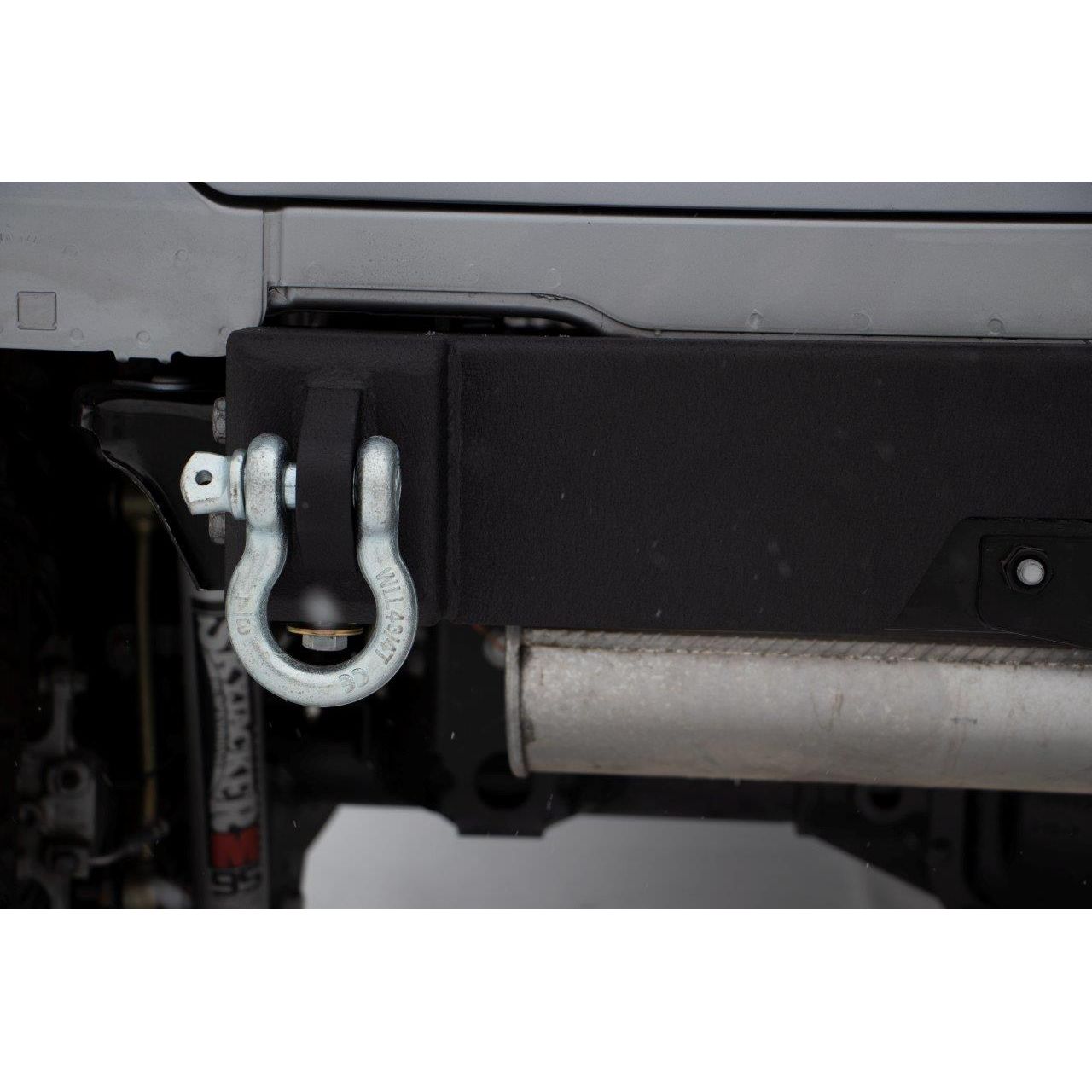 FISHBONE OFFROAD | 18-C Wrangler Rear Bumper Delete Black Powder Coat Steel | FB22179