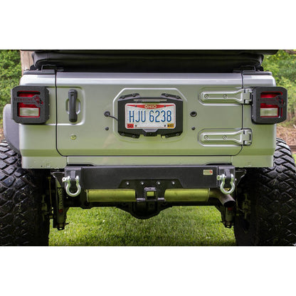 FISHBONE OFFROAD | 18-C Wrangler Rear Bumper Delete Black Powder Coat Steel | FB22179