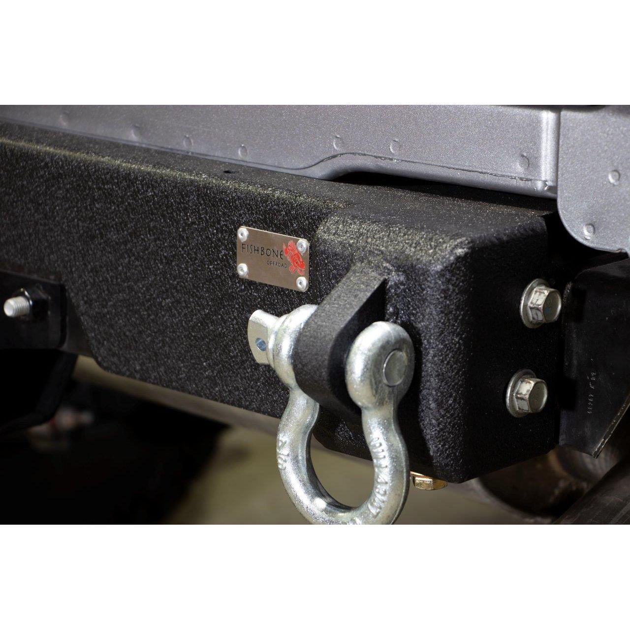 FISHBONE OFFROAD | 18-C Wrangler Rear Bumper Delete Black Powder Coat Steel | FB22179