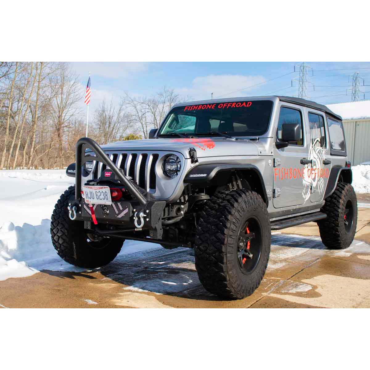 FISHBONE OFFROAD | 07-C Wrangler/20-C Gladiator Barracuda Stinger Bar | FB22343