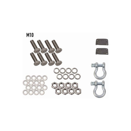 FISHBONE OFFROAD | 07-C Wrangler/20-C Gladiator Barracuda D-Ring Mount Set | FB22344