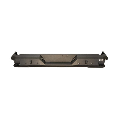 FISHBONE OFFROAD | 09-14 F150 Bolt On Rear Step Bumper 2-Stage Black Powder Coated Plate Steel | FB22356