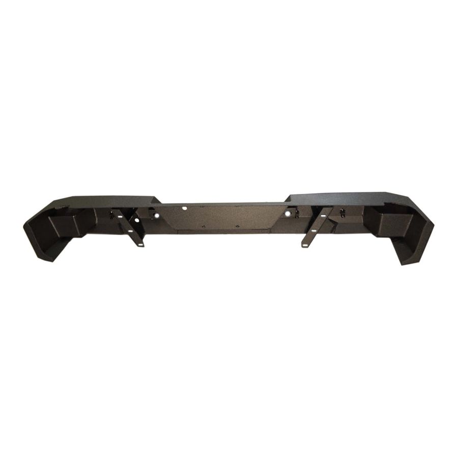 FISHBONE OFFROAD | 09-14 F150 Bolt On Rear Step Bumper 2-Stage Black Powder Coated Plate Steel | FB22356
