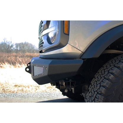 FISHBONE OFFROAD | 22-C Bronco Steelhead Front Bumper Black Powder Coated Steel | FB22359