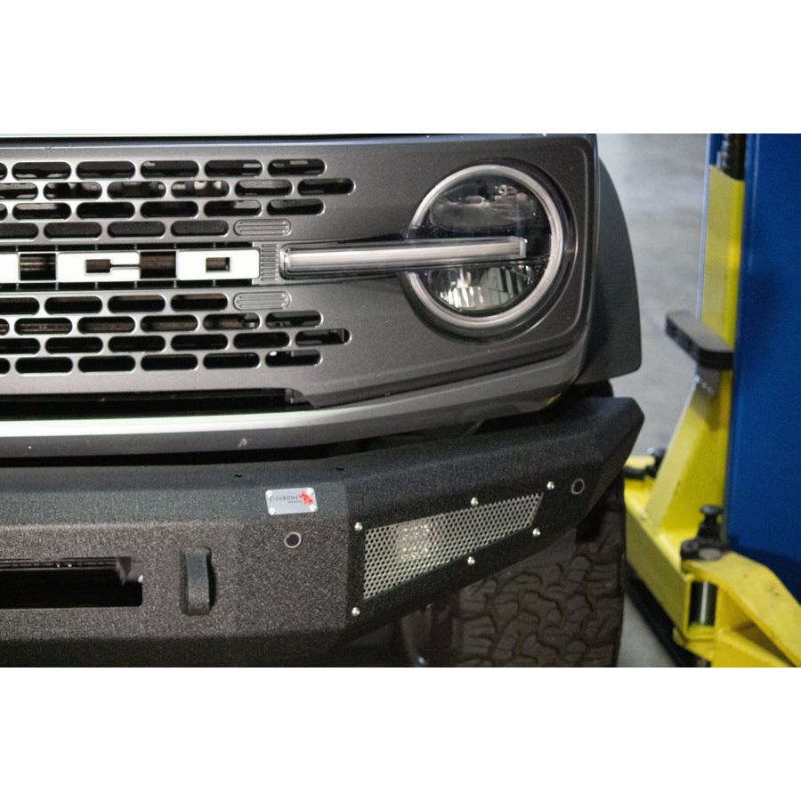FISHBONE OFFROAD | 22-C Bronco Steelhead Front Bumper Black Powder Coated Steel | FB22359