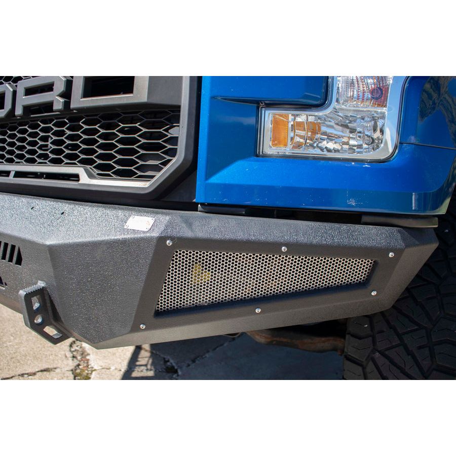 FISHBONE OFFROAD | 15-17 F150 Pelican Front Winch Bumper Black Powder Coat 3/16 Steel | FB22365