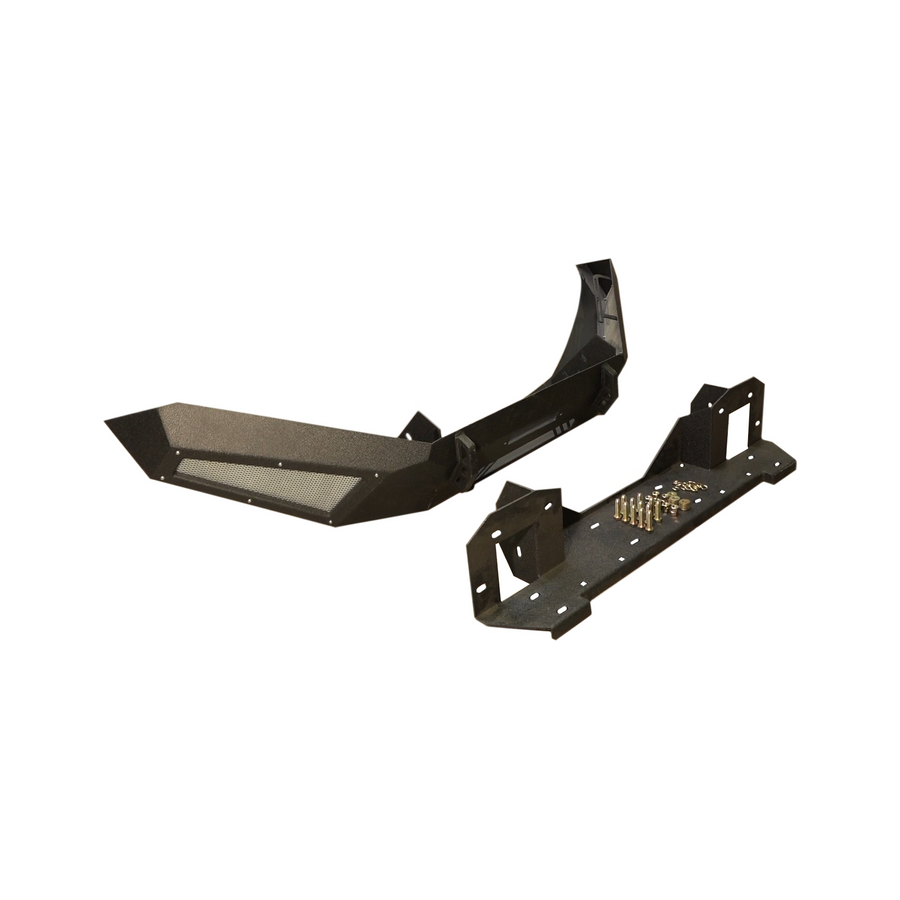 FISHBONE OFFROAD | 15-17 F150 Pelican Front Winch Bumper Black Powder Coat 3/16 Steel | FB22365