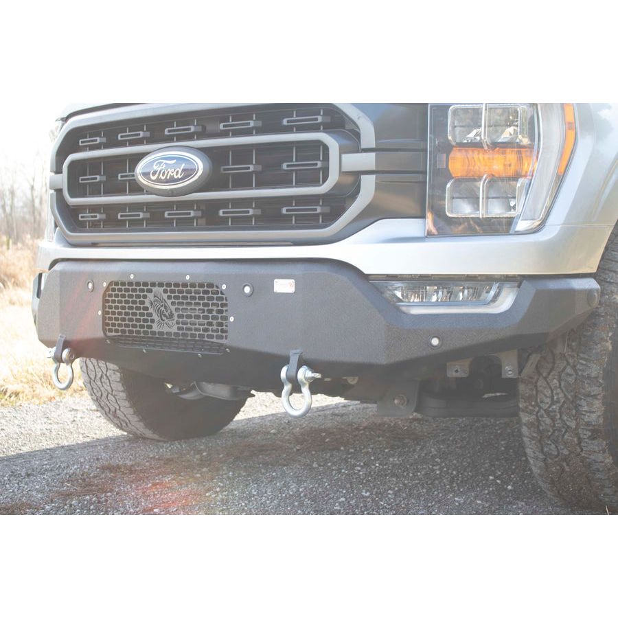 FISHBONE OFFROAD | 21-23 F150 (Excl Raptor & Tremor) Pelican Front Bumper 2-Stage Black Texture Powder Coat Steel | FB22366
