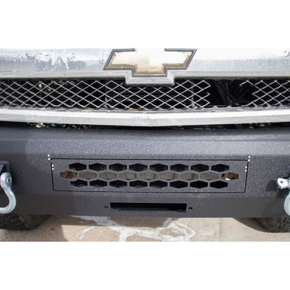 FISHBONE OFFROAD | 07-13 Silverado 1500 Front Bumper Black Powder Coat Cold-Rolled Steel | FB22368