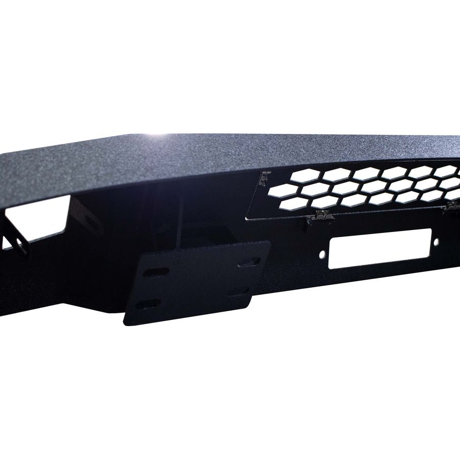 FISHBONE OFFROAD | 07-13 Silverado 1500 Front Bumper Black Powder Coat Cold-Rolled Steel | FB22368
