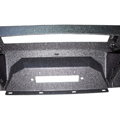 FISHBONE OFFROAD | 19-21 Silverado 1500 Rockfish Winch Bumper 2-Stage Black Textured Powder Coat 1/8In Steel | FB22389