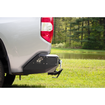 FISHBONE OFFROAD | 18-21 Tundra Rear Bumper Black 2-Stage Powder Coat 1/8In Steel | FB22391