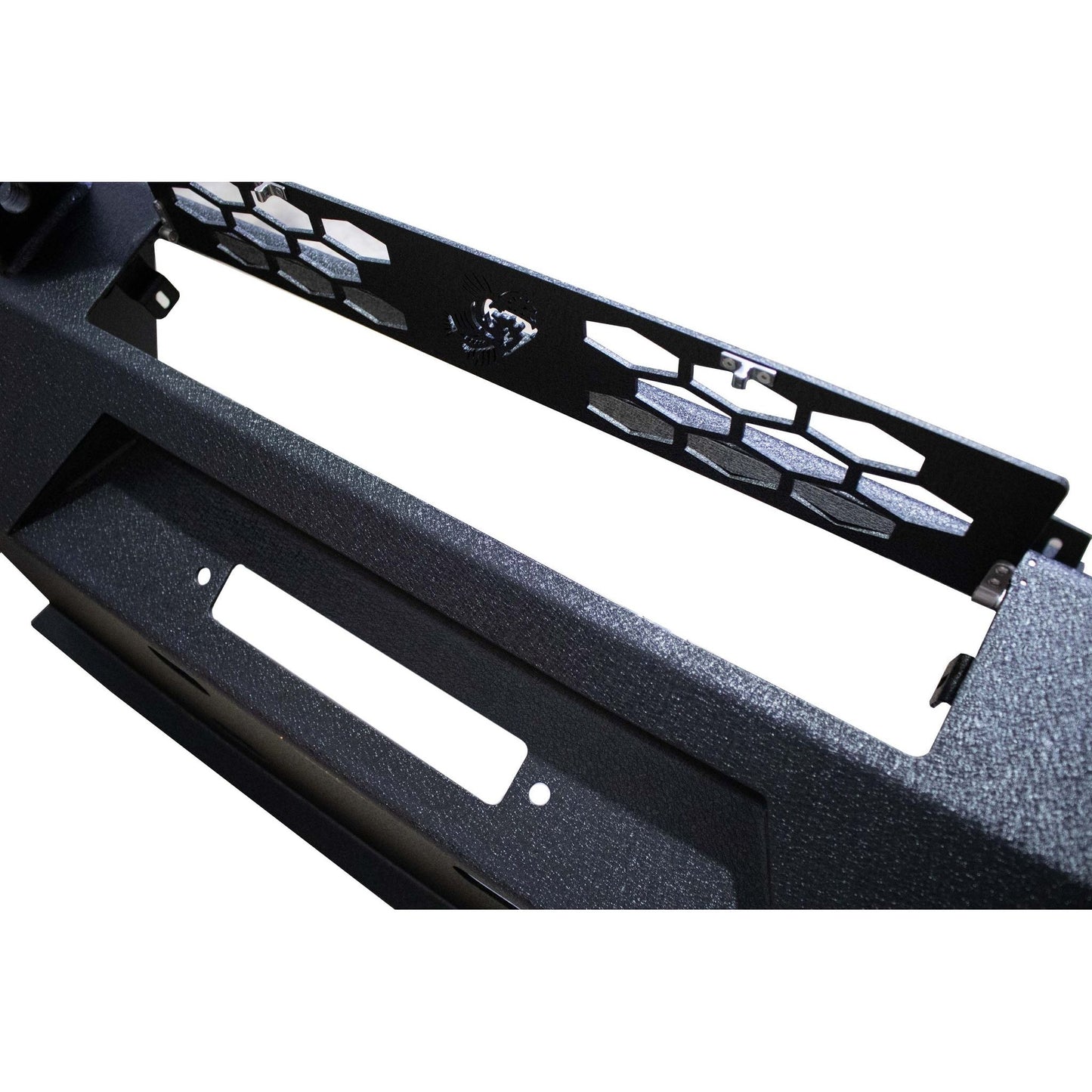 FISHBONE OFFROAD | 14-21 Tundra Front Winch Bumper Black Textured 2-Stage Powder Coat 1/8In Steel | FB22392