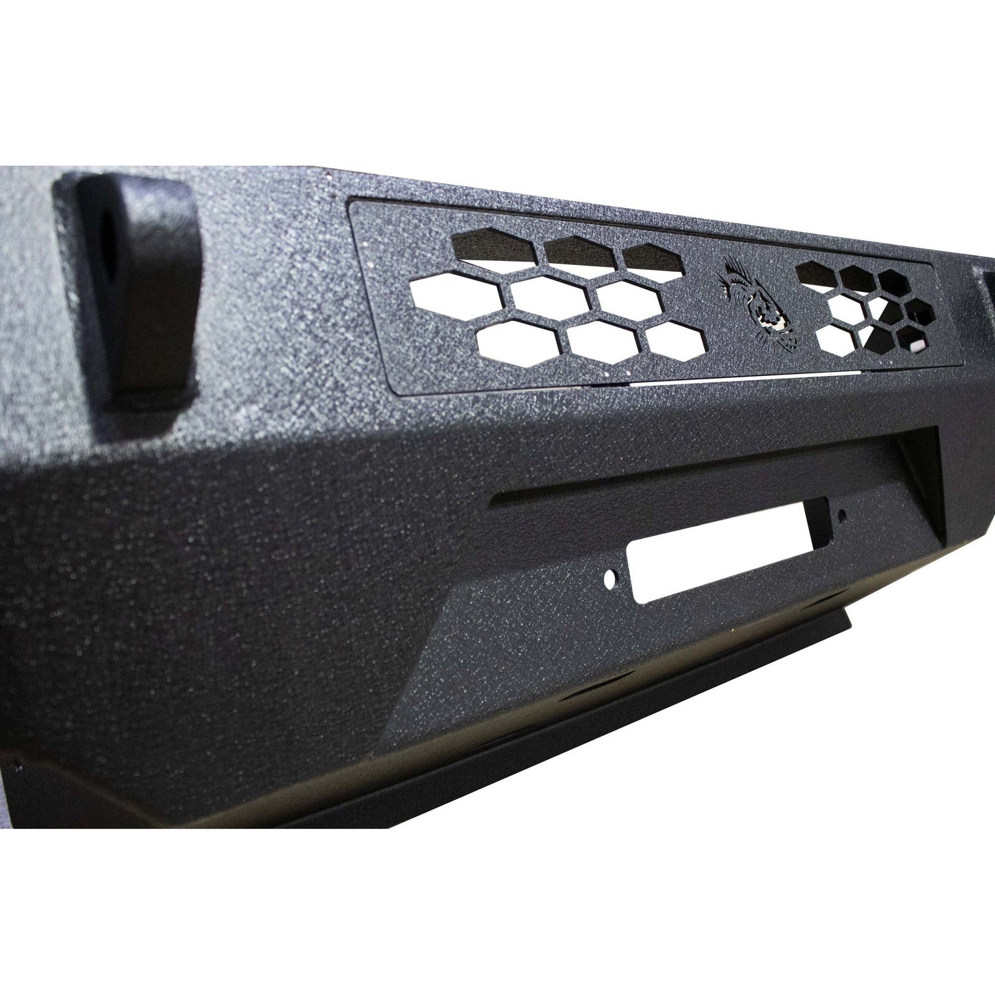 FISHBONE OFFROAD | 14-21 Tundra Front Winch Bumper Black Textured 2-Stage Powder Coat 1/8In Steel | FB22392