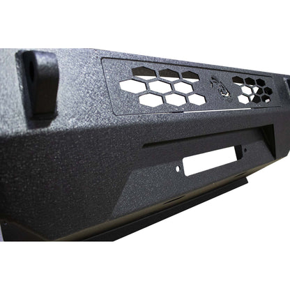 FISHBONE OFFROAD | 14-21 Tundra Front Winch Bumper Black Textured 2-Stage Powder Coat 1/8In Steel | FB22392