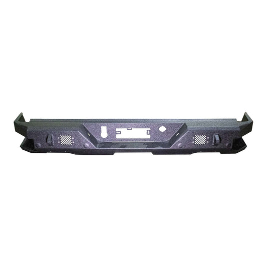 FISHBONE OFFROAD | 19-22 Silverado/Sierra 1500 Rockfish Rear Bumper Black Textured 2-Stage Powder Coat 1/8In Steel | FB22394