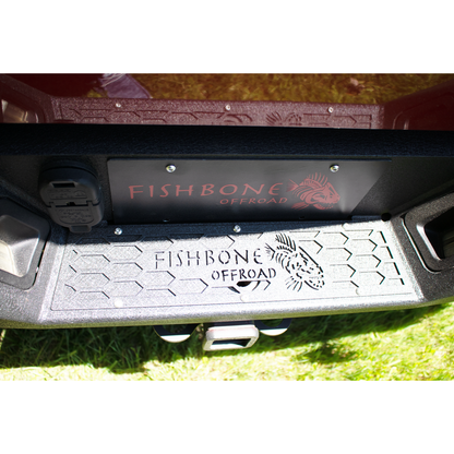 FISHBONE OFFROAD | 09-18 Ram 1500 Classic Rear Bumper Black Textured 2-Stage Powder Coat 1/8In Steel | FB22395