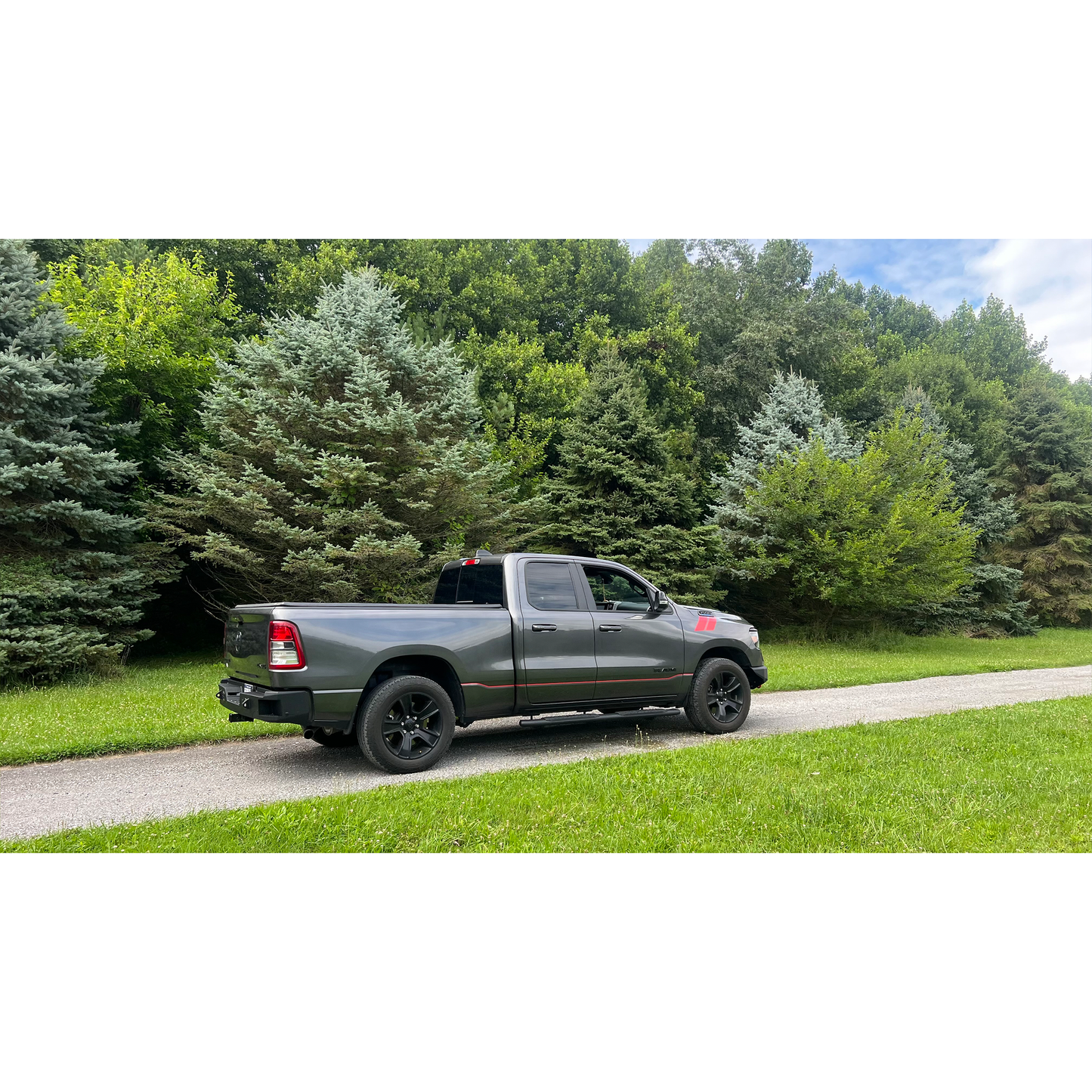 FISHBONE OFFROAD | 19-23 Ram 1500 Pike Rear Bumper | FB22399