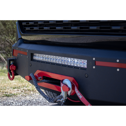 FISHBONE OFFROAD | 19-23 Ram 1500 Pike Winch Plate 0.197In (6 Ga) Steel For Use With Fb22400 | FB22401
