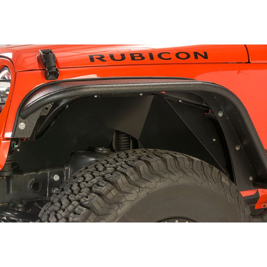 FISHBONE OFFROAD | Jeep Jk Tube Fenders 07-18 Wrangler Jk Front/Rear Set Of 4 Steel Black Textured Powdercoat Fishbone Offroad | FB23006