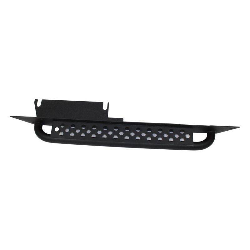 FISHBONE OFFROAD | 97-06 Wrangler Rock Slider With Tube Step Black Textured Powder Coat 3/16In Steel | FB23028