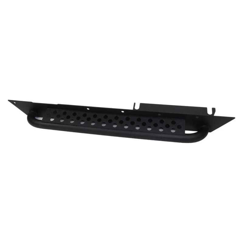 FISHBONE OFFROAD | 97-06 Wrangler Rock Slider With Tube Step Black Textured Powder Coat 3/16In Steel | FB23028