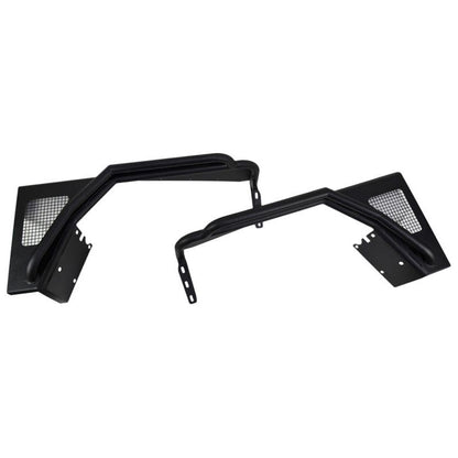 FISHBONE OFFROAD | 97-06 Wrangler Steel Fender With Tube Step Black Textured Powder Coat 3/16In Steel | FB23029