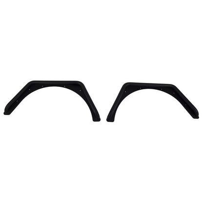FISHBONE OFFROAD | 97-06 Wrangler Steel Fender With Tube Step Black Textured Powder Coat 3/16In Steel | FB23029