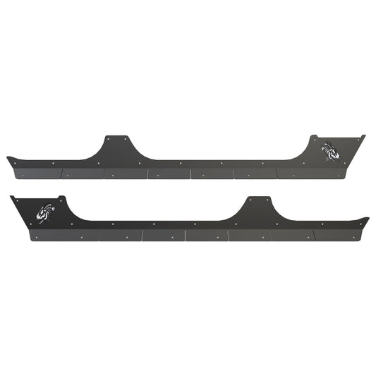 FISHBONE OFFROAD | 2007-2018 Wrangler Fishbone Jk Scale Armor (4 Door) Black Powder Coated | FB23053