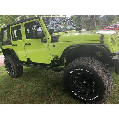 FISHBONE OFFROAD | 2007-2018 Wrangler Fishbone Jk Scale Armor (4 Door) Black Powder Coated | FB23053