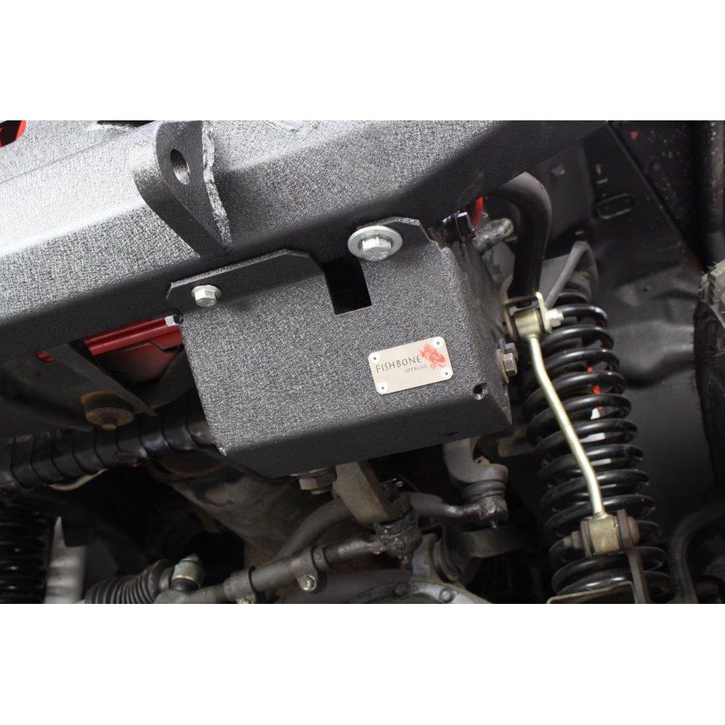FISHBONE OFFROAD | 97-06 Tj Steering Box Skid Plate Wrangler And Rubicon | FB23065