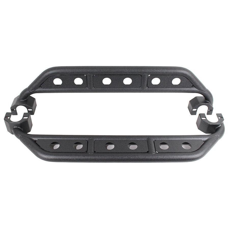 FISHBONE OFFROAD | 07-18 Wrangler Unlimited Step Slider 2-Stage Black Textured Powder Coat | FB23070