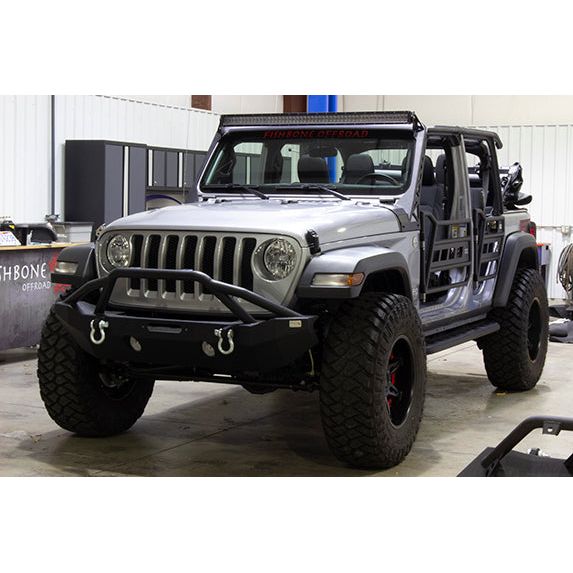 FISHBONE OFFROAD | 2018-19 Wrangler Jl Step Slider (4 Door) Black Powder Coat | FB23083