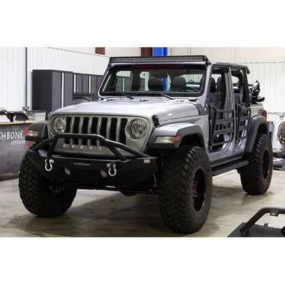 FISHBONE OFFROAD | 2018-19 Wrangler Jl Step Slider (4 Door) Black Powder Coat | FB23083