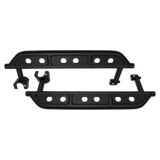 FISHBONE OFFROAD | 18-C Wrangler Step Sliders Black Textured Powder Coat Steel | FB23084