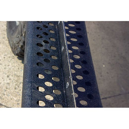 FISHBONE OFFROAD | 04-06 Wrangler Unlimited Rock Slider With Built In Tube Step Black Textured Powder Coat 3/16In Steel | FB23085