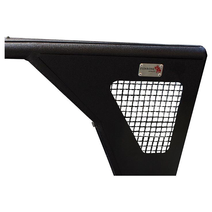 FISHBONE OFFROAD | 97-06 Wrangler Front Tube Fenders With No Flares Black Textured Powder Coat Steel | FB23112