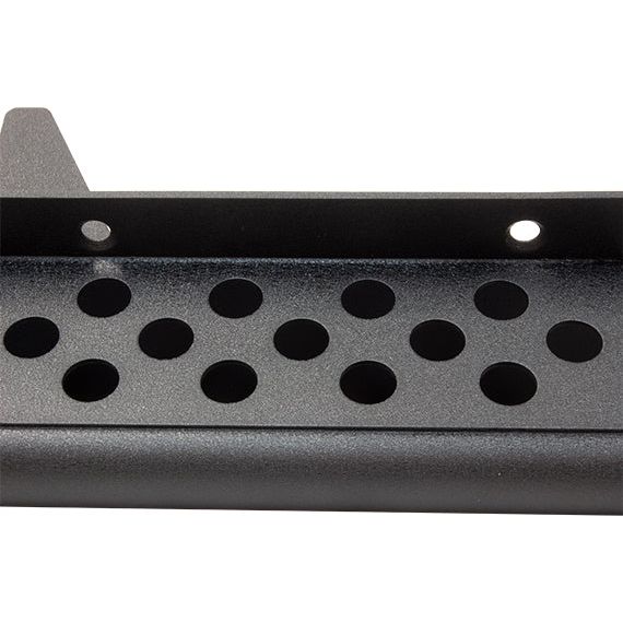 FISHBONE OFFROAD | 87-95 Wrangler Rock Slider With Tube Step Black Textured Powder Coat 3/16In Steel | FB23115