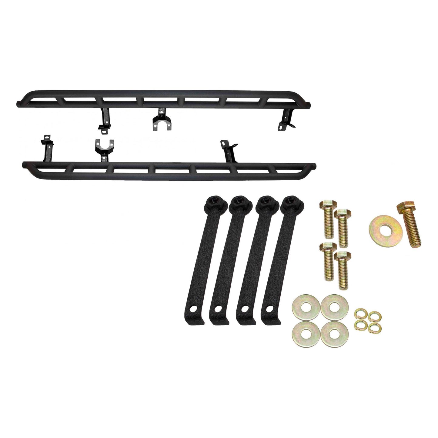 FISHBONE OFFROAD | 20-C Gladiator Rocker Guards Black Textured Powder Coat Steel | FB23142