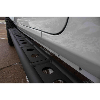FISHBONE OFFROAD | 20-C Gladiator Step Sliders Black Textured Powder Coat 0.120In Steel | FB23143