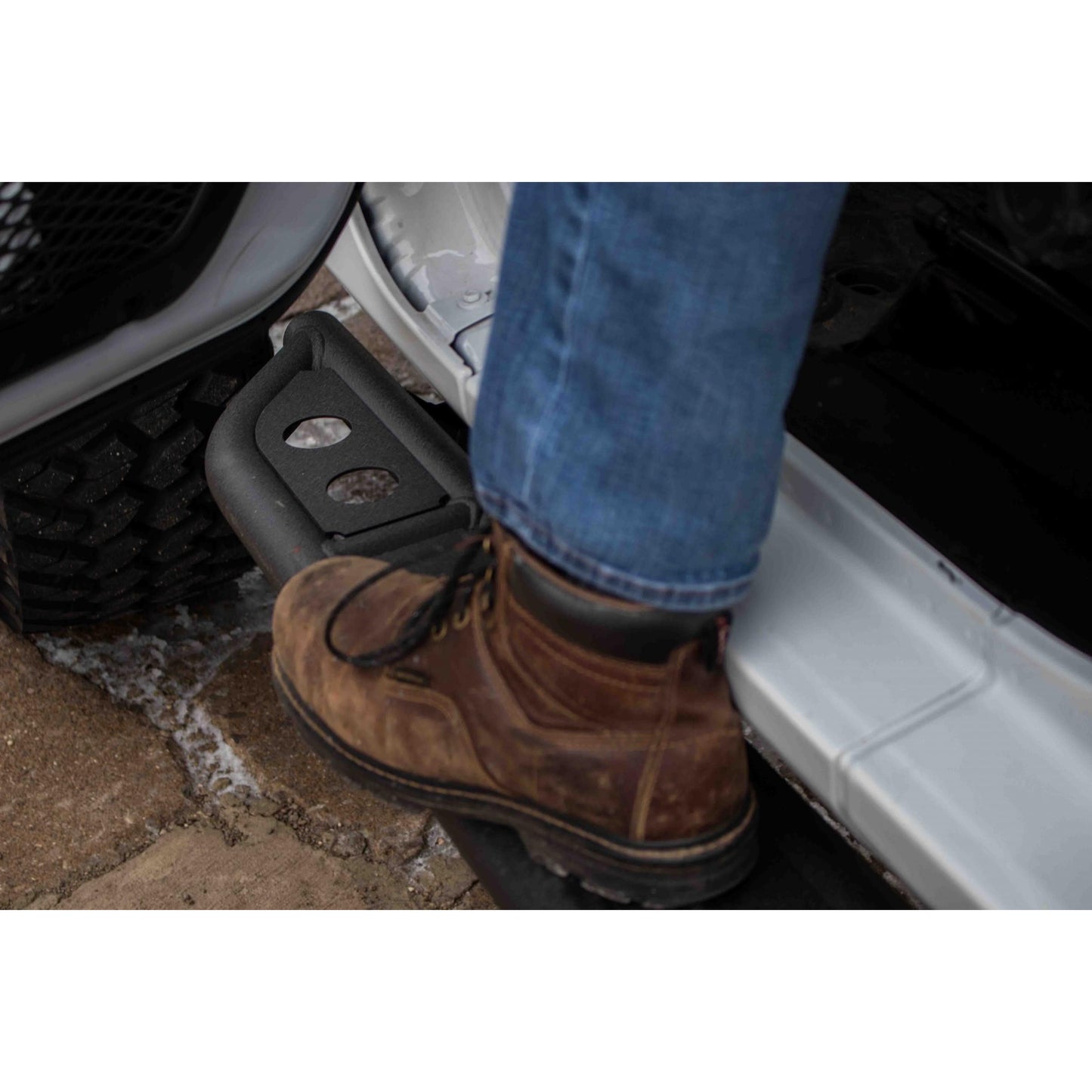FISHBONE OFFROAD | 20-C Gladiator Step Sliders Black Textured Powder Coat 0.120In Steel | FB23143
