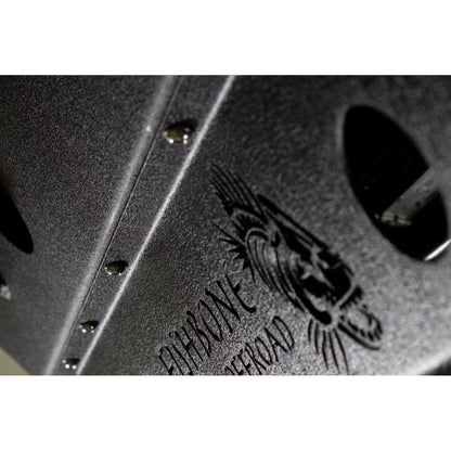 FISHBONE OFFROAD | 18-C Wrangler/20-C Gladiator Mako Front Bumper Skid Plate Black Powder Coated Steel | FB23176