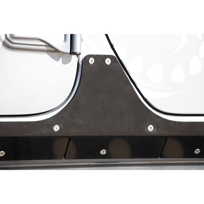 FISHBONE OFFROAD | 18-C Wrangler Unlimited Scale Armor Gloss Black Powder Coat 3/16In Steel | FB23180