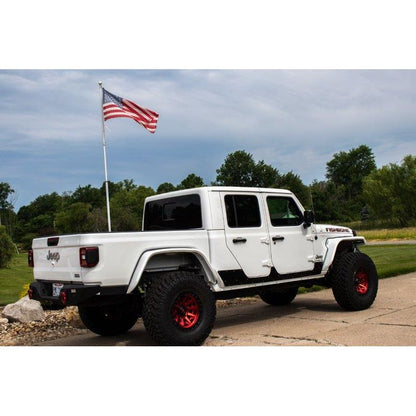 FISHBONE OFFROAD | 20-C Gladiator Scale Armor Gloss Black Powder Coat 3/16In Steel | FB23190