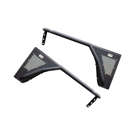 FISHBONE OFFROAD | 97-06 Wrangler Front Steel Tube Fenders Black Textured Powder Coat | FB23239