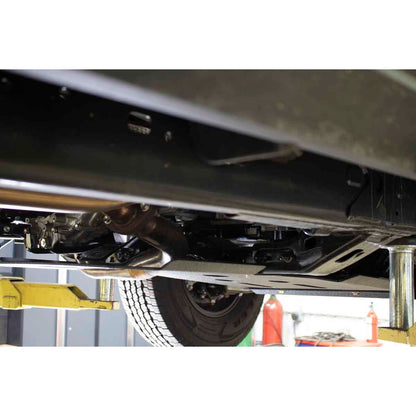 FISHBONE OFFROAD | 16-23 Tacoma Complete Underbelly Skid Plates 2-Stage Black Textured Powder Coat 3/16In Plated Steel | FB23330
