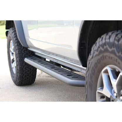 FISHBONE OFFROAD | 22-C Bronco (4 Doors) Step Sliders Black Textured Steel | FB23349