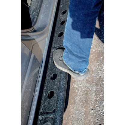 FISHBONE OFFROAD | 22-C Bronco (4 Doors) Step Sliders Black Textured Steel | FB23349