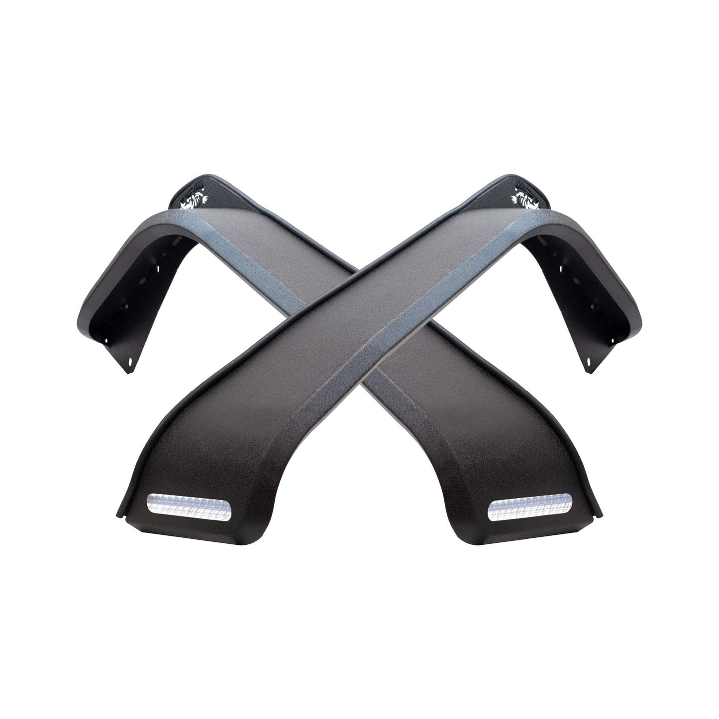 FISHBONE OFFROAD | 18-C Wrangler/20-C Gladiator Front Steel Elite Fenders Textured Black Powder Coated | FB23454F