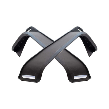 FISHBONE OFFROAD | 18-C Wrangler/20-C Gladiator Front Steel Elite Fenders Textured Black Powder Coated | FB23454F
